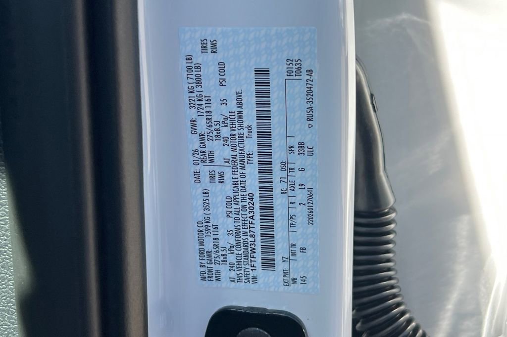 New 2026 Ford F150 XLT w/ Equipment Group 302A MID image 23