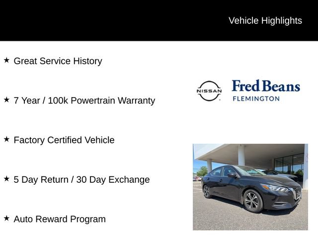 Certified 2023 Nissan Sentra SV FWD image 5