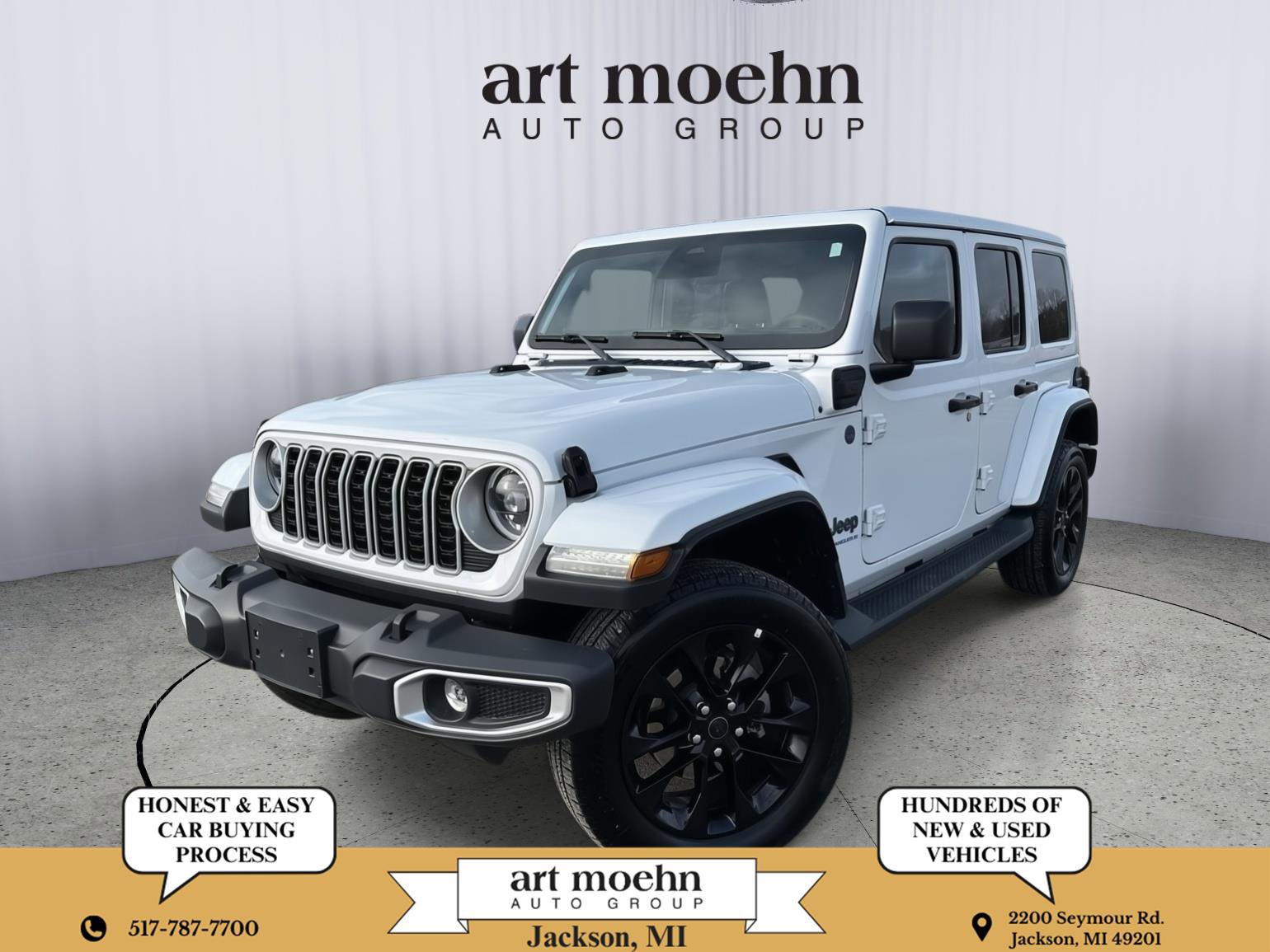 Used 2025 Jeep Wrangler Sahara image 1