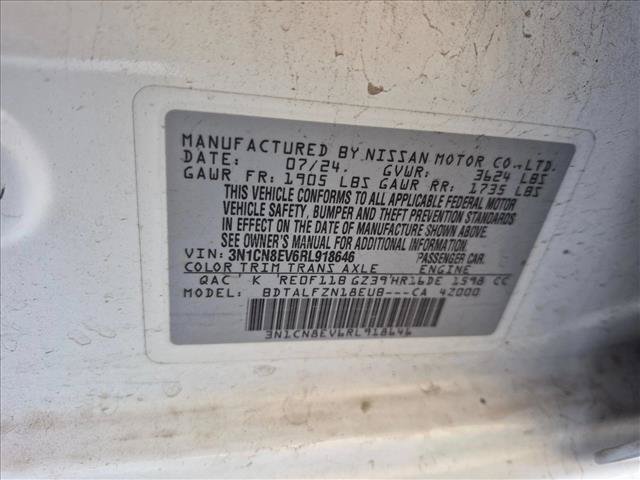 Used 2024 Nissan Versa SV FWD image 16