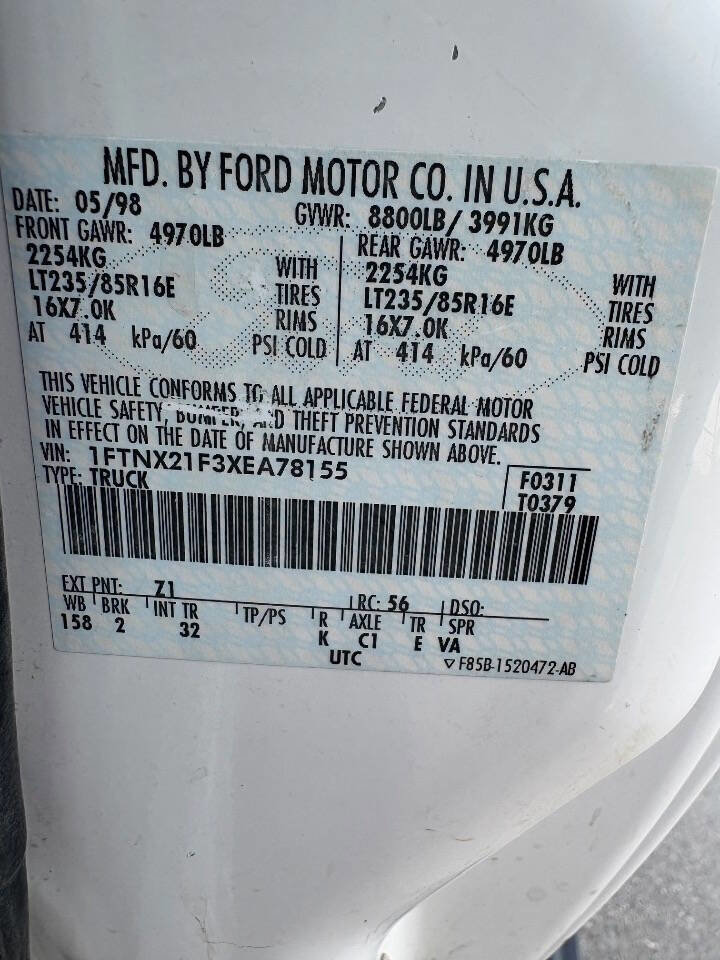 Used 1999 Ford F250 XLT image 10