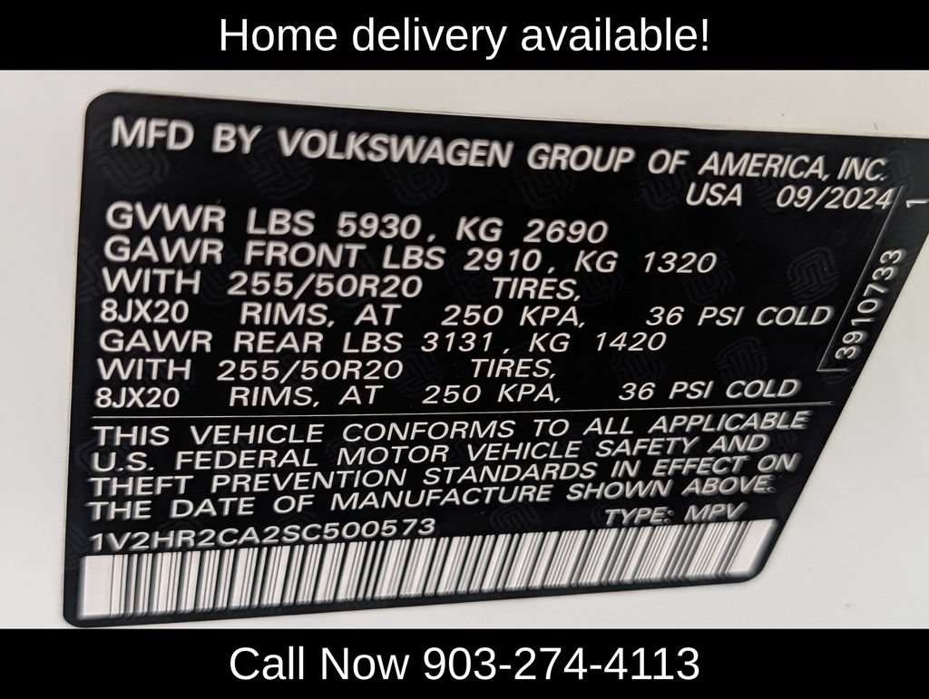 Used 2025 Volkswagen Atlas SE AWD/4WD image 35