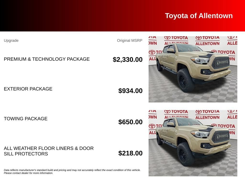 Used 2016 Toyota Tacoma TRD Sport w/ Premium & Technology Package AWD/4WD image 5