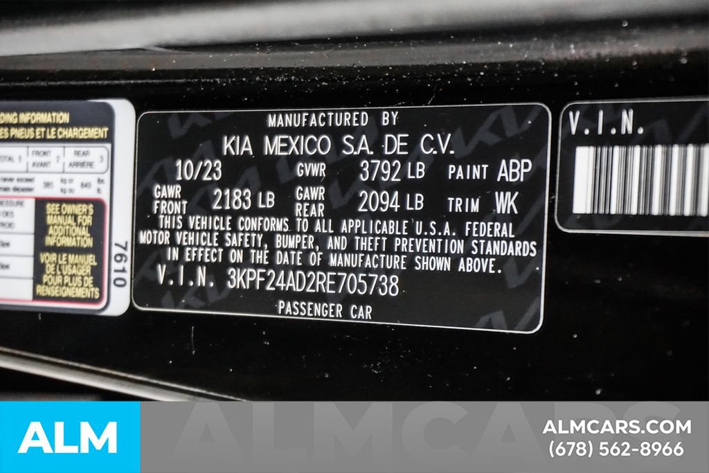 Used 2024 Kia Forte LXS FWD image 53