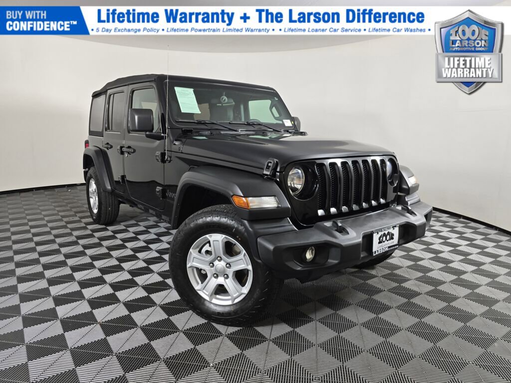 Used 2022 Jeep Wrangler Unlimited Sport image 1