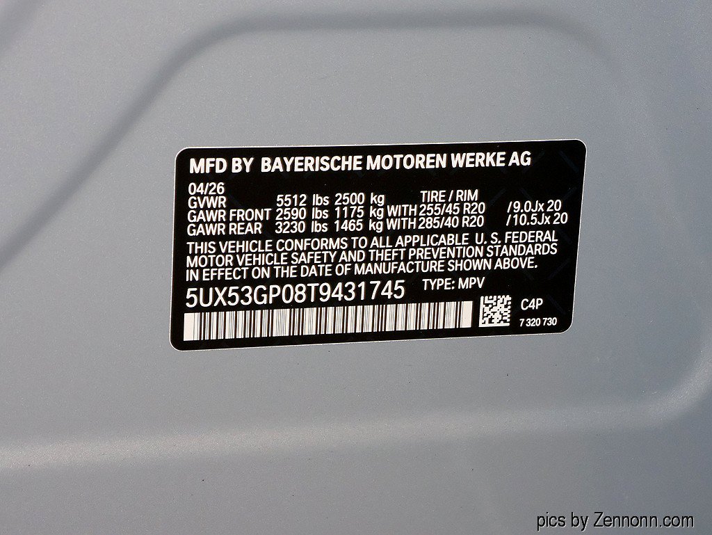 Used 2026 BMW X3 xDrive30i w/ M Sport Package AWD/4WD image 25
