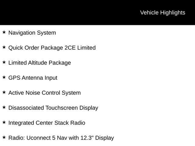 New 2026 Jeep Grand Cherokee Limited w/ Limited Altitude Package AWD/4WD image 8