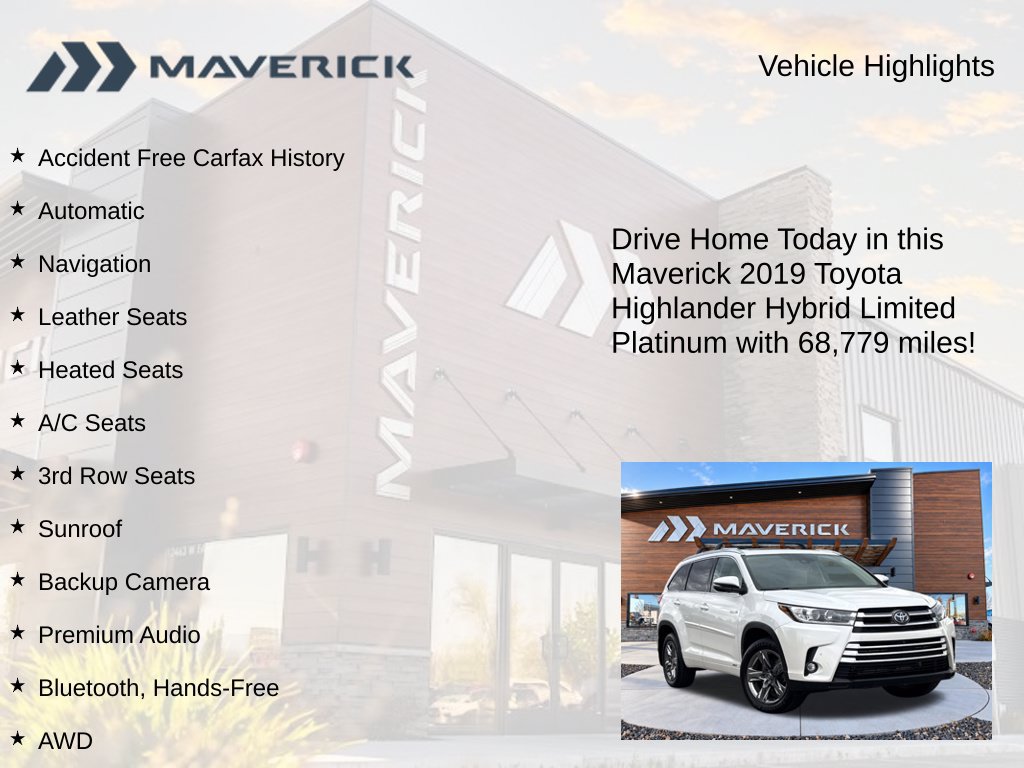 Used 2019 Toyota Highlander Limited Platinum AWD/4WD image 5