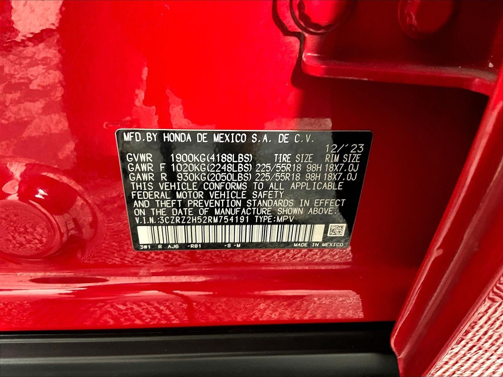 Used 2024 Honda HR-V Sport image 19