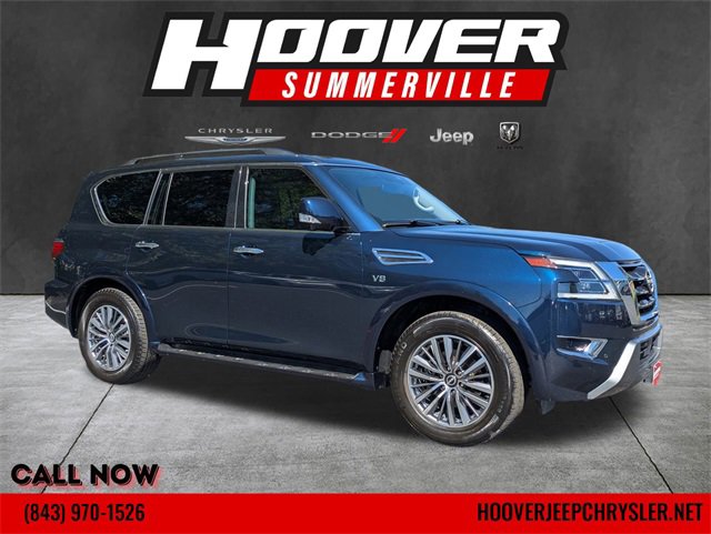 Used 2022 Nissan Armada SL w/ Captain's Chairs Package