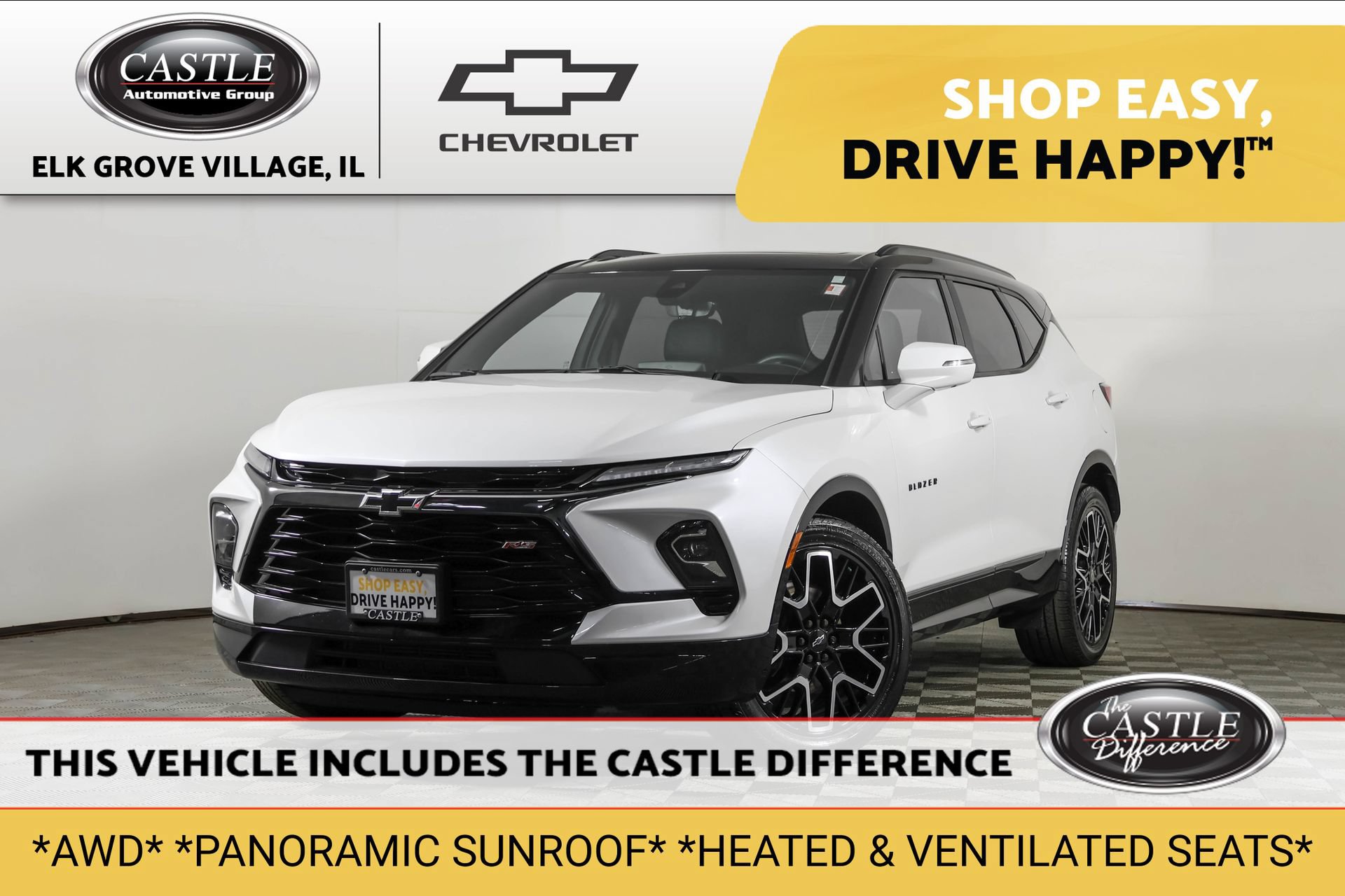 Used 2023 Chevrolet Blazer RS w/ Driver Confidence II Package AWD/4WD image 1