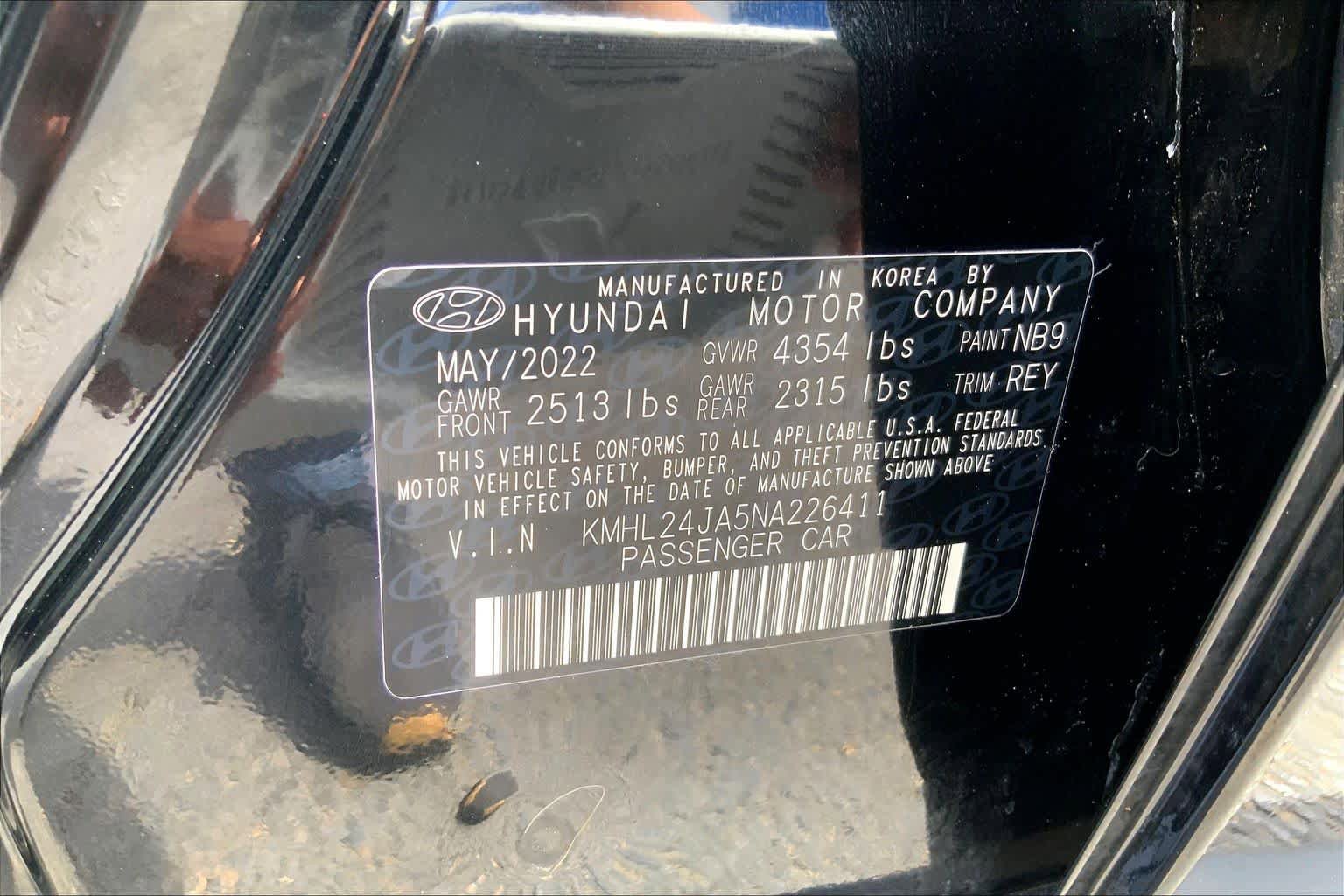 Used 2022 Hyundai Sonata SE w/ Preferred Accessory Package FWD image 36