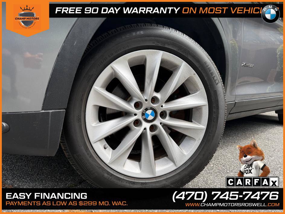 Used 2016 BMW X3 xDrive28i w/ Premium Package AWD/4WD image 4
