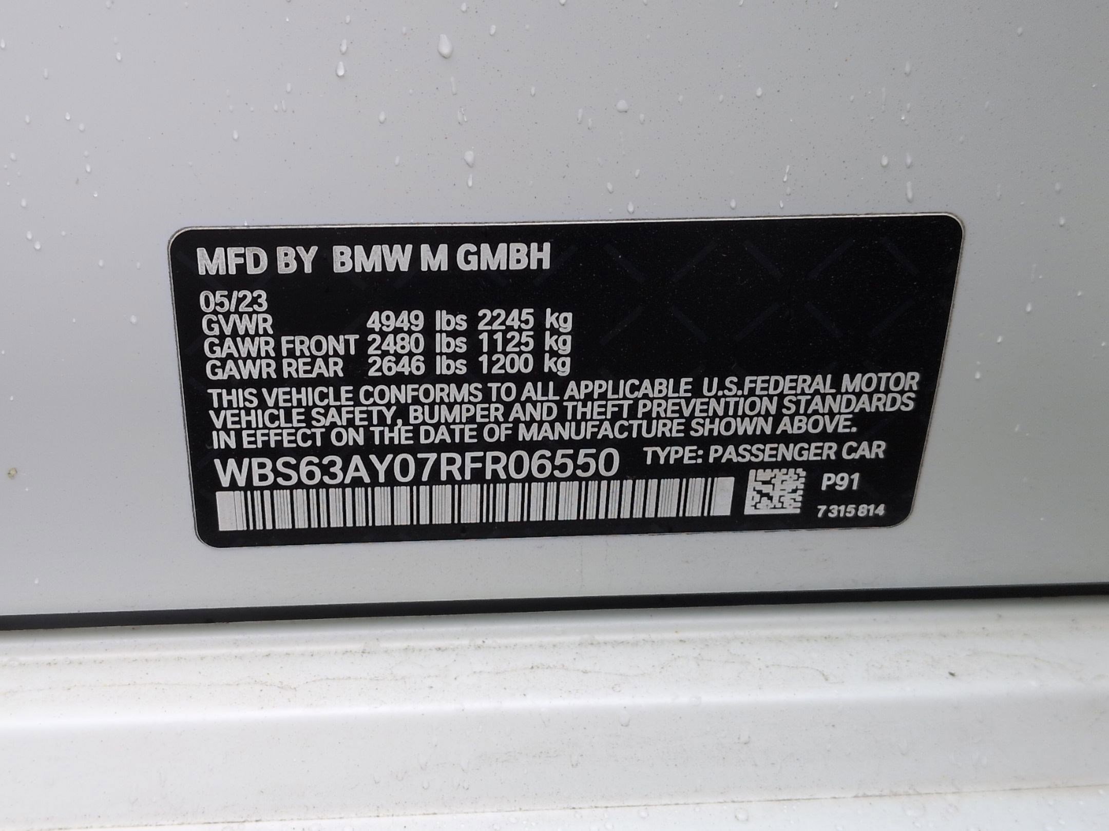 Used 2024 BMW M3 CS w/ M Driver's Package image 32