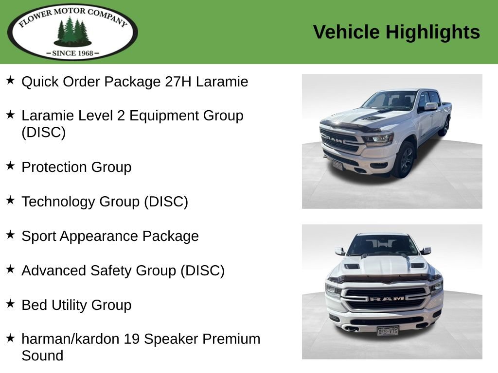 Used 2021 RAM 1500 Laramie image 3