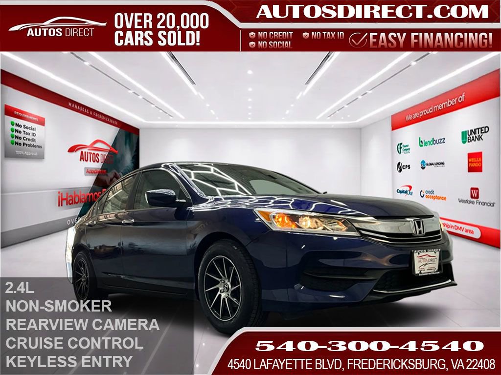 Used 2016 Honda Accord LX