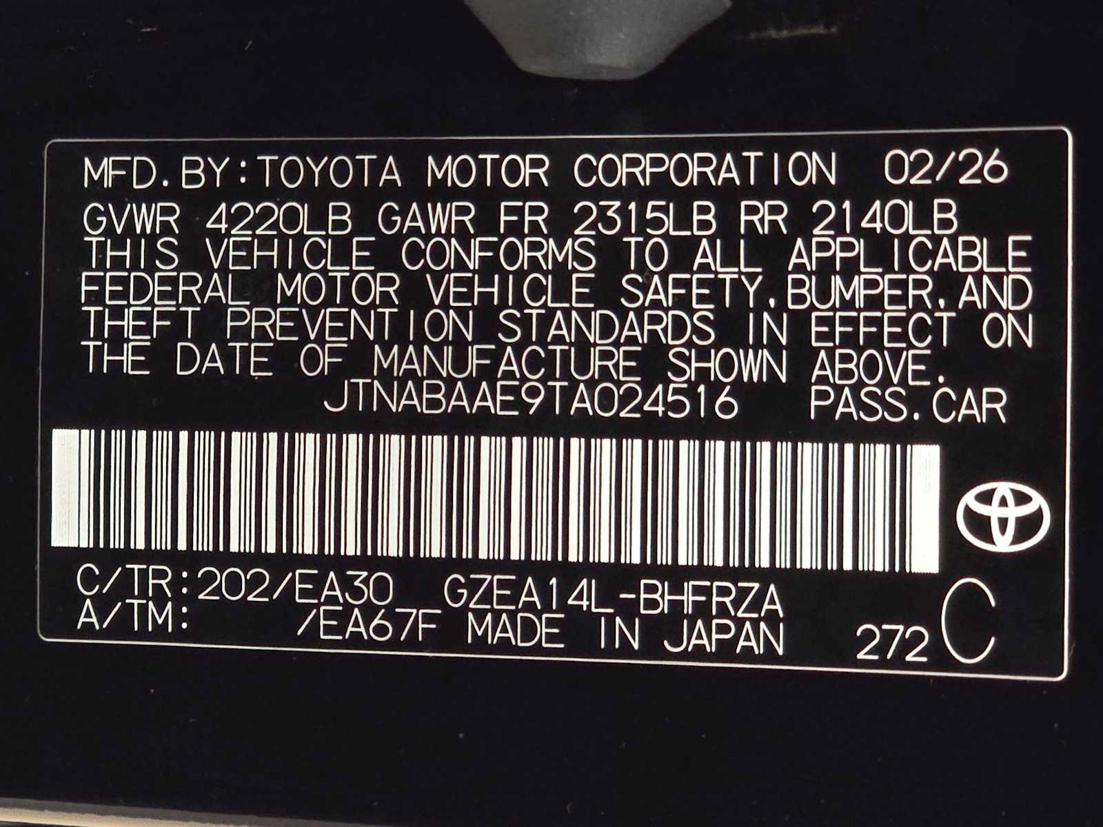 Certified 2026 Toyota Corolla GR AWD/4WD image 32