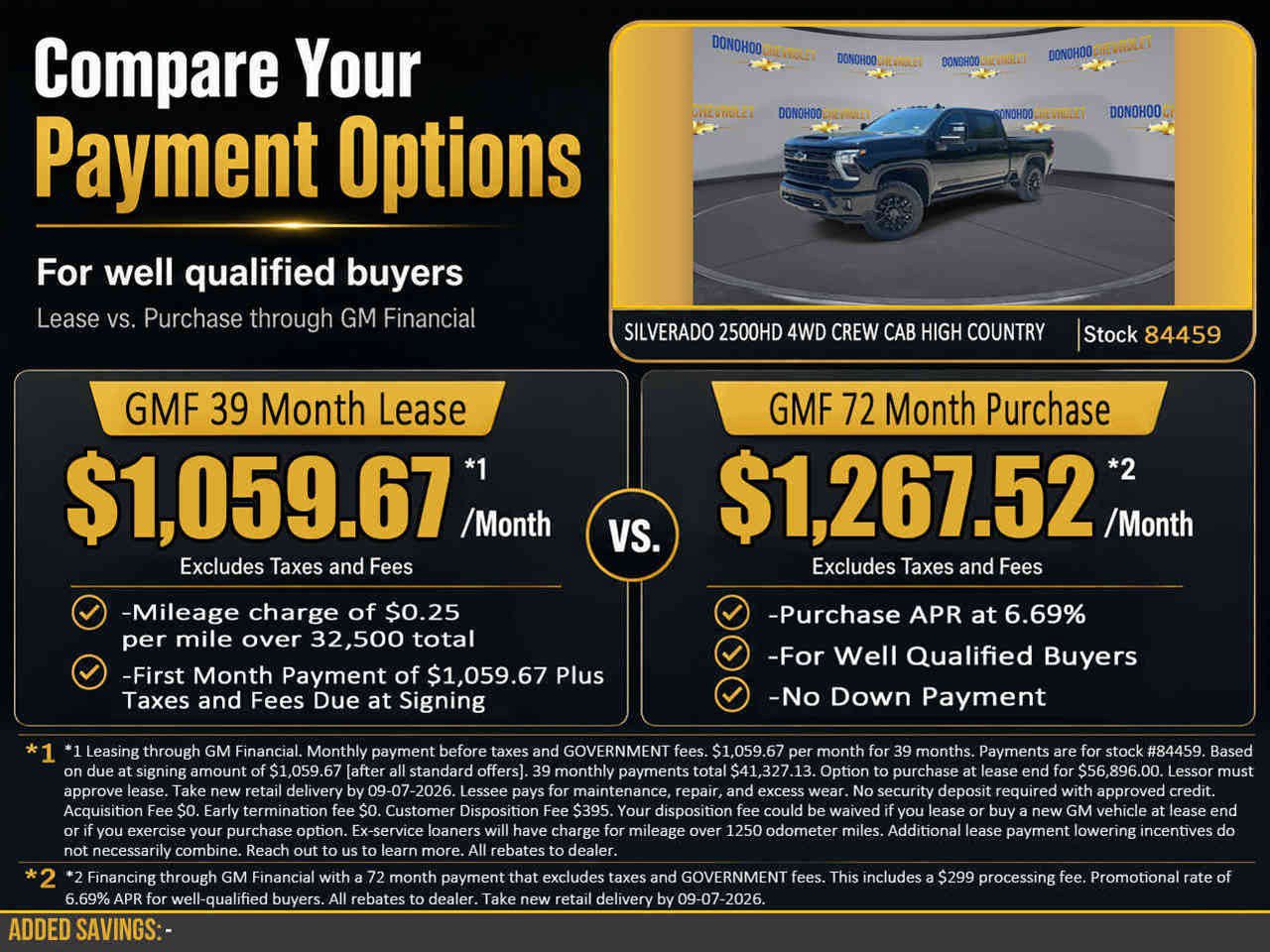 New 2026 Chevrolet Silverado 2500 High Country w/ Midnight Edition AWD/4WD image 2