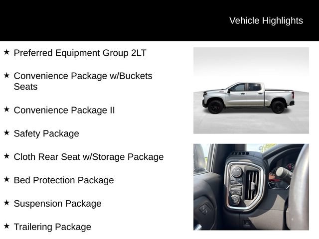 Used 2022 Chevrolet Silverado 1500 LT Trail Boss w/ Convenience Package II AWD/4WD image 3