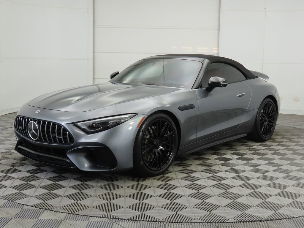 Used 2022 Mercedes-Benz SL 55 AMG 4MATIC image 9