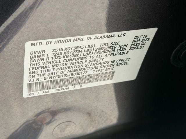 Used 2018 Honda Pilot Touring image 22