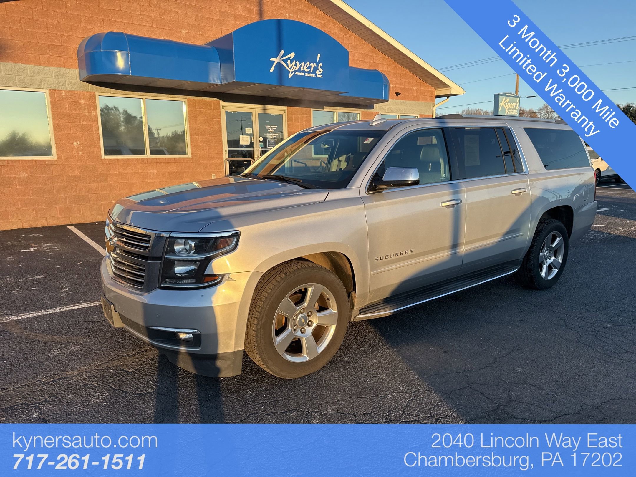 Used 2017 Chevrolet Suburban Premier image 1