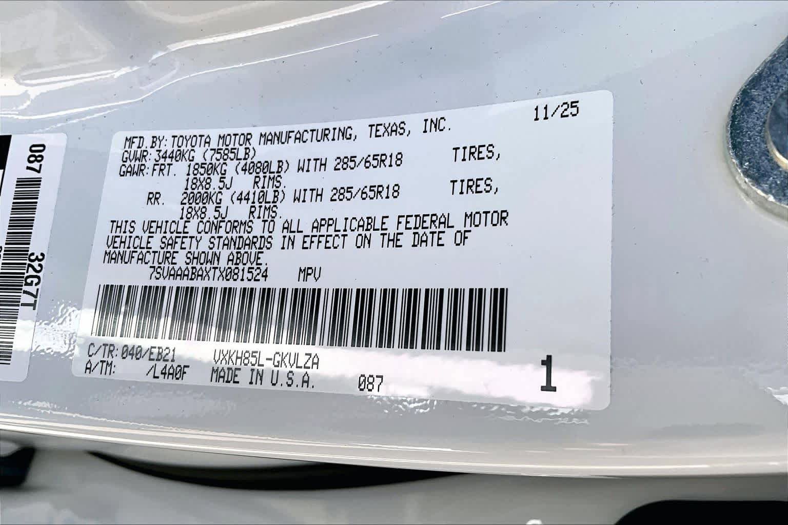Used 2026 Toyota Sequoia TRD Pro AWD/4WD image 36
