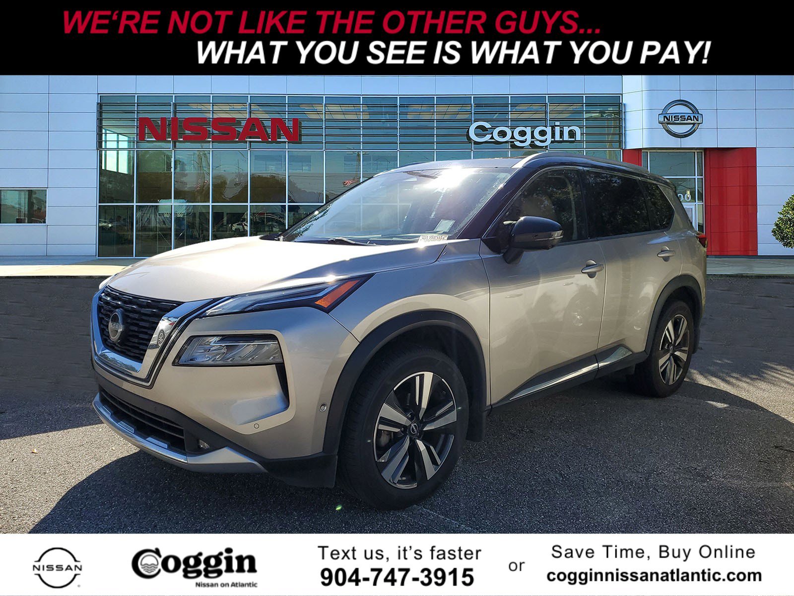 Used 2022 Nissan Rogue Platinum w/ Head-Up Display Package