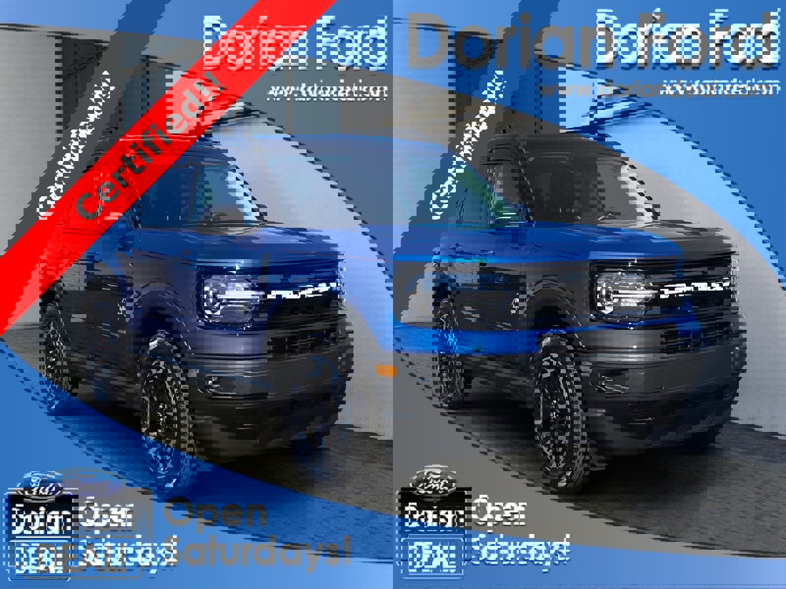 Certified 2023 Ford Bronco Sport Outer Banks w/ Tech Package