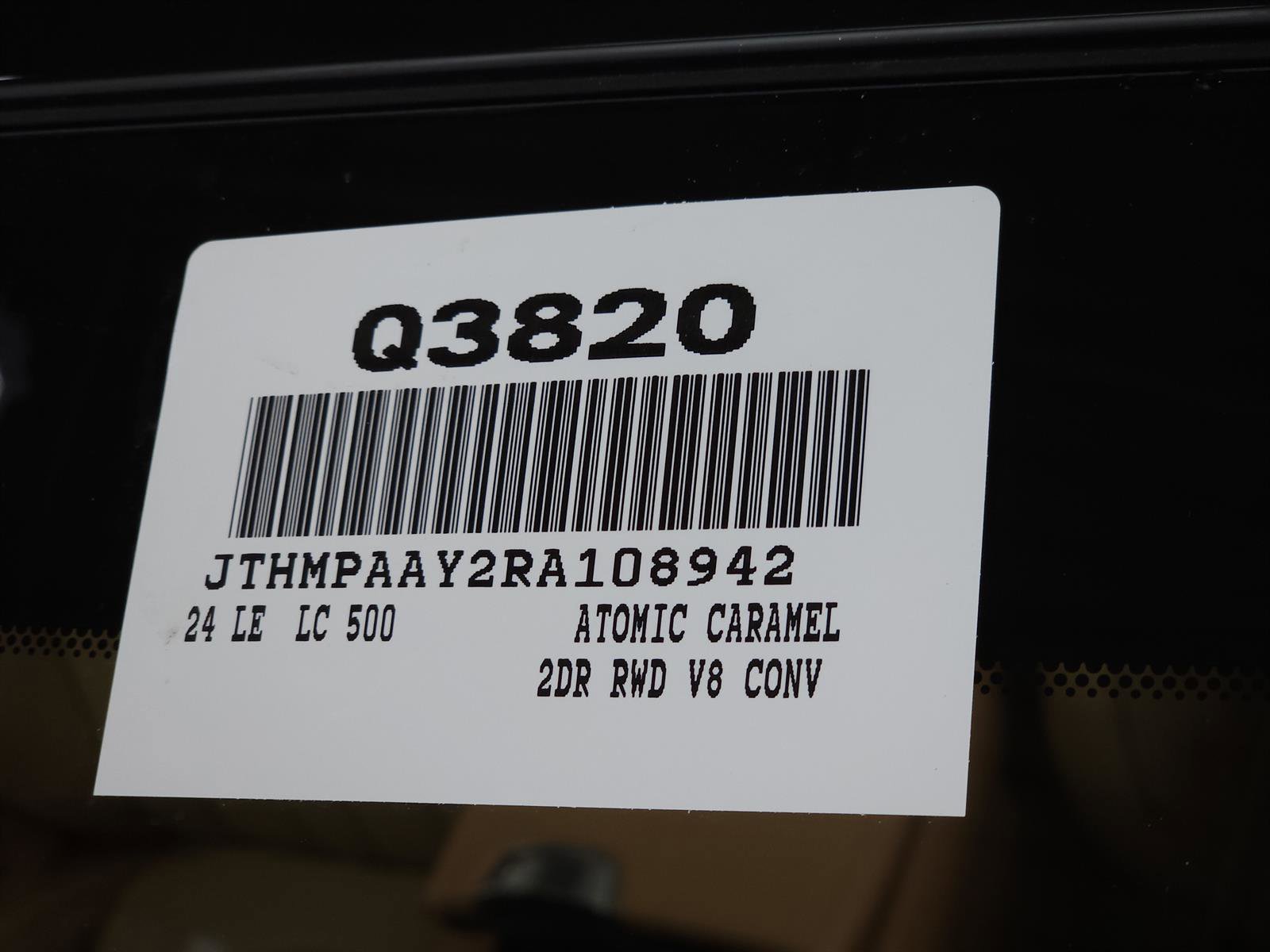 Certified 2024 Lexus LC 500 Convertible w/ Touring Package image 39