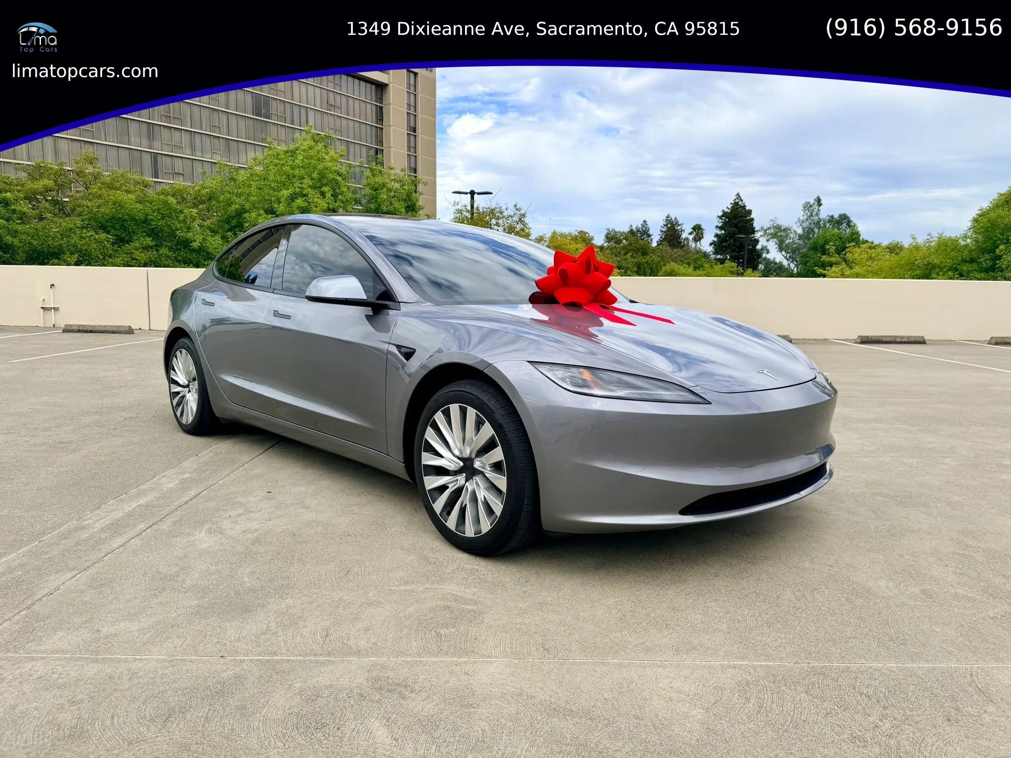 Used 2025 Tesla Model 3 Long Range RWD image 1