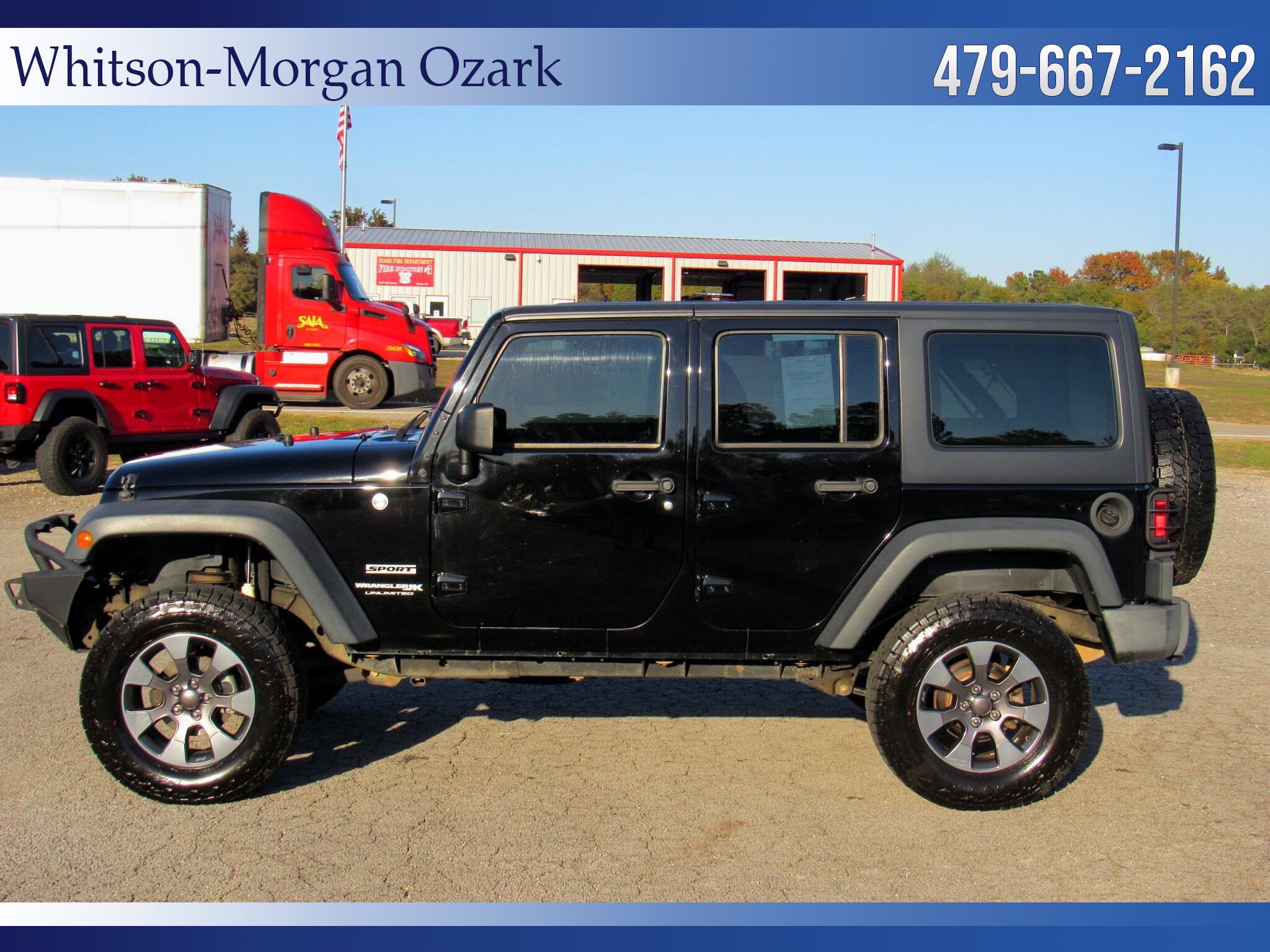 Used 2018 Jeep Wrangler Unlimited Sport w/ Connectivity Group AWD/4WD image 6