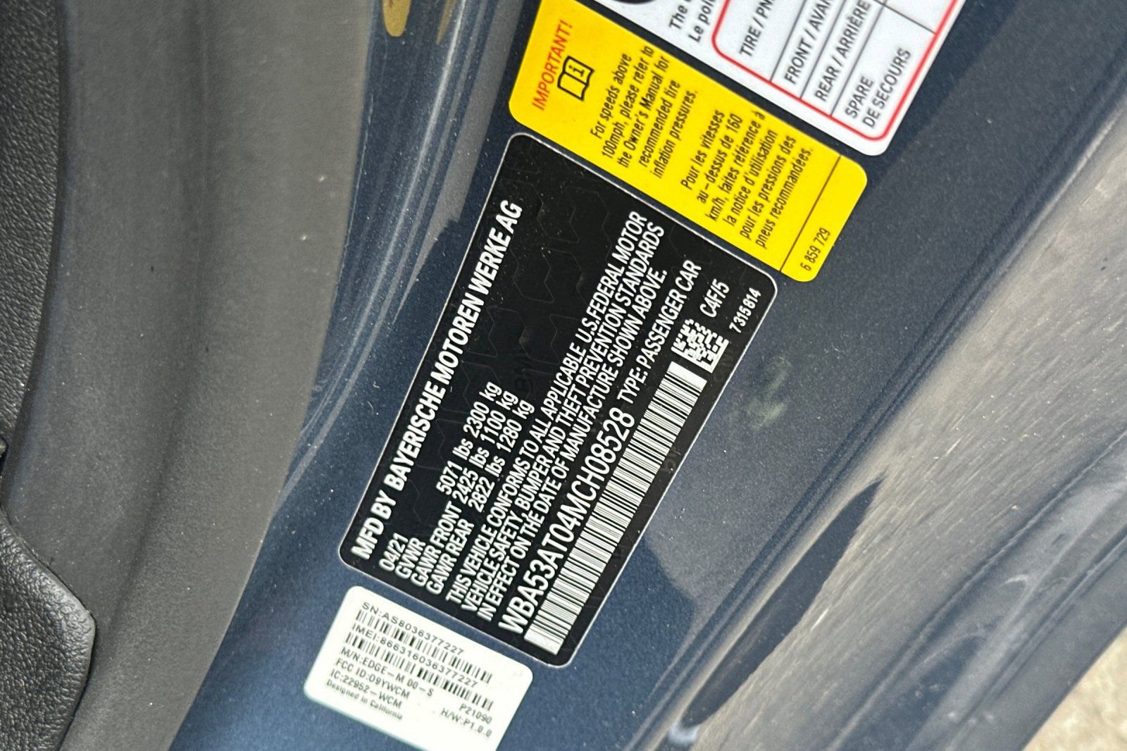 Used 2021 BMW M440i Convertible w/ Premium Package RWD image 28