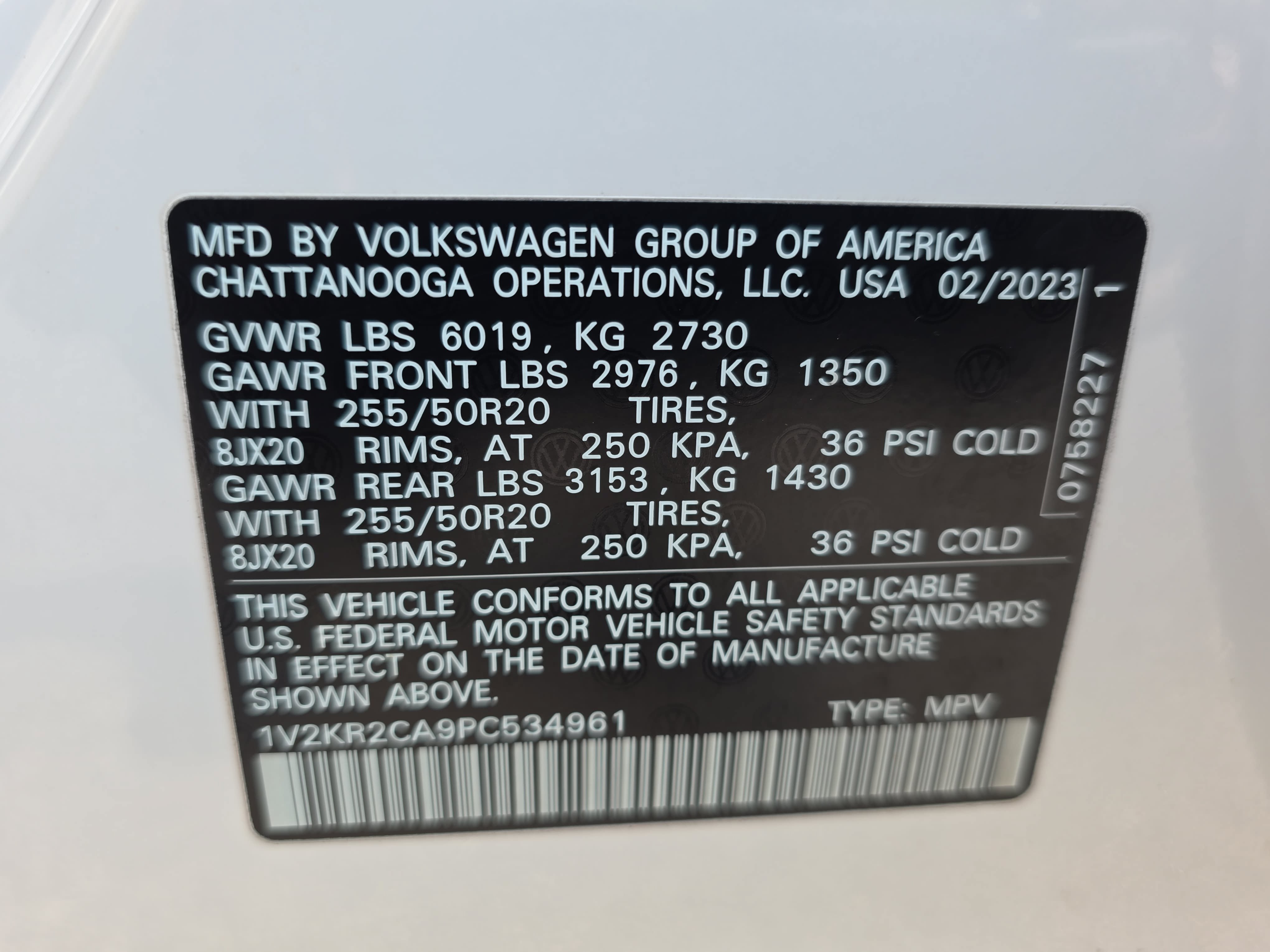 Used 2023 Volkswagen Atlas SE w/ Panoramic Sunroof Package AWD/4WD image 37