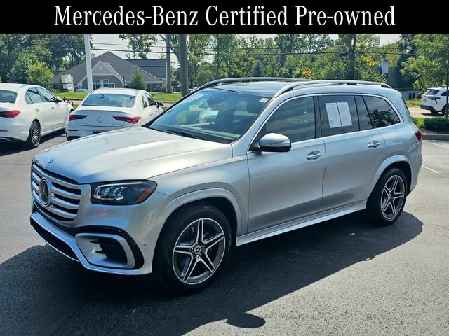 Certified 2025 Mercedes-Benz GLS 450 4MATIC w/ AMG Line Exterior image 4