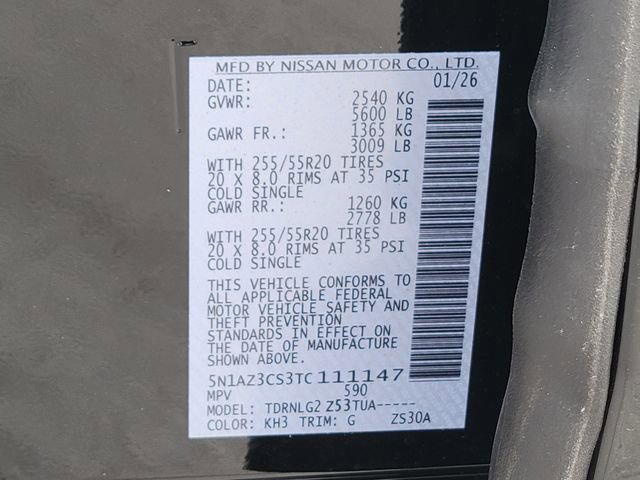 New 2026 Nissan Murano SL image 13