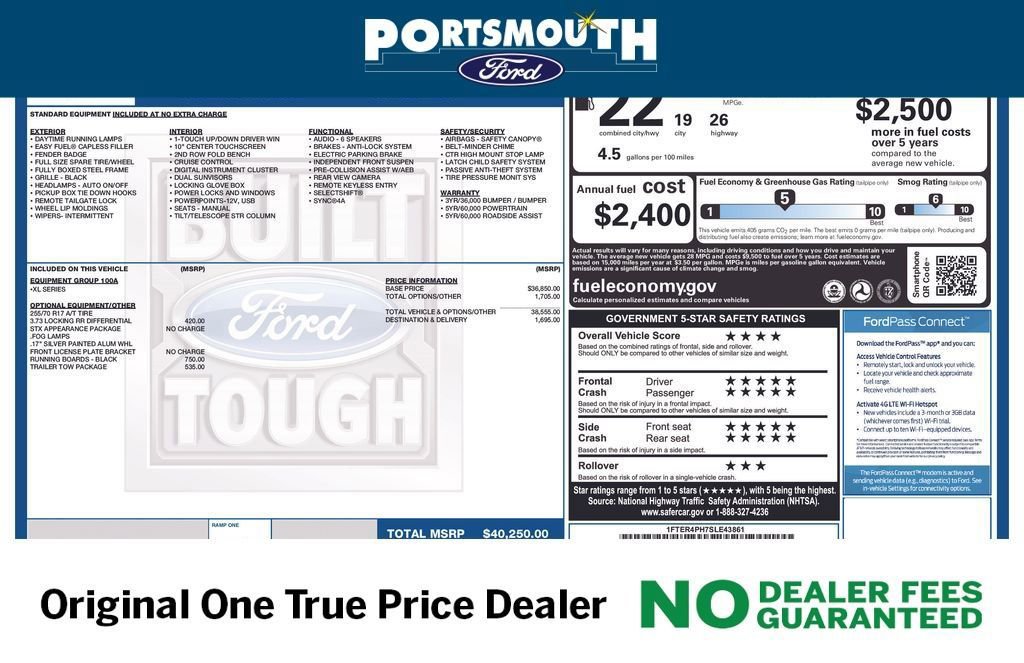 New 2025 Ford Ranger XL w/ Trailer Tow Package image 16