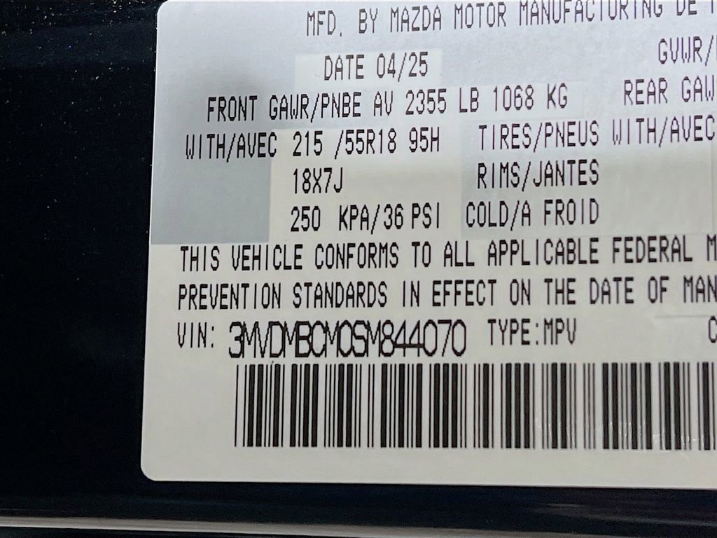 Used 2025 MAZDA CX-30 AWD 2.5 S w/ Preferred Package image 24