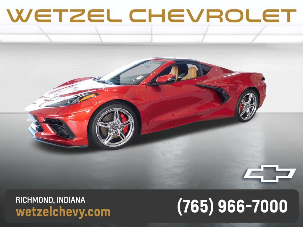 Used 2023 Chevrolet Corvette Stingray Preferred Cpe w/ Z51 Performance Package RWD image 7