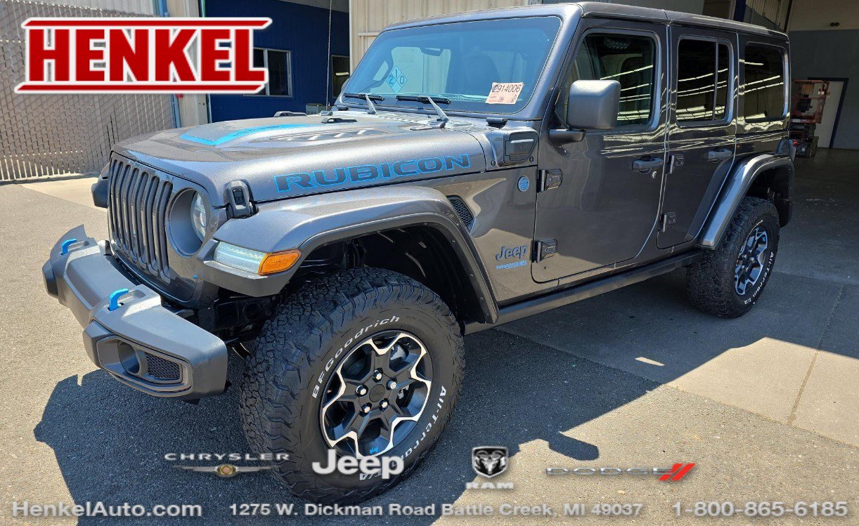 Used 2022 Jeep Wrangler Unlimited Rubicon 4xe w/ Safety Group