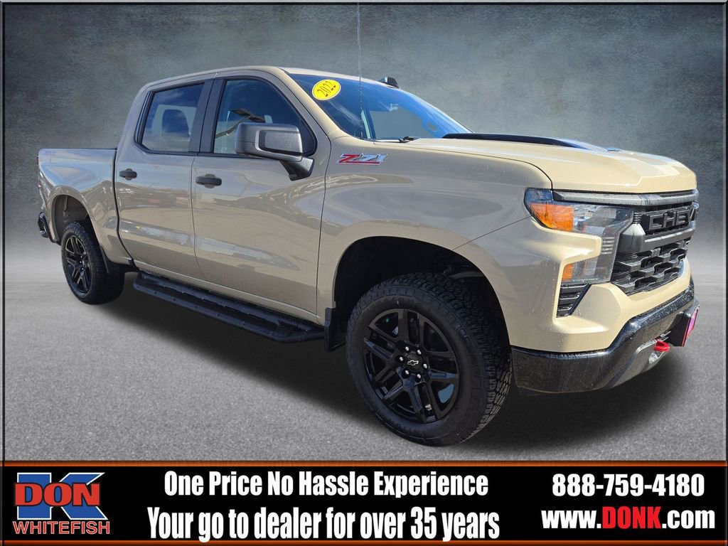 Used 2022 Chevrolet Silverado 1500 Custom Trail Boss w/ LPO, Dark Essentials Package