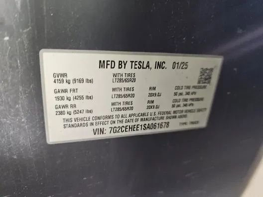 Used 2025 Tesla Cybertruck Cyberbeast image 10