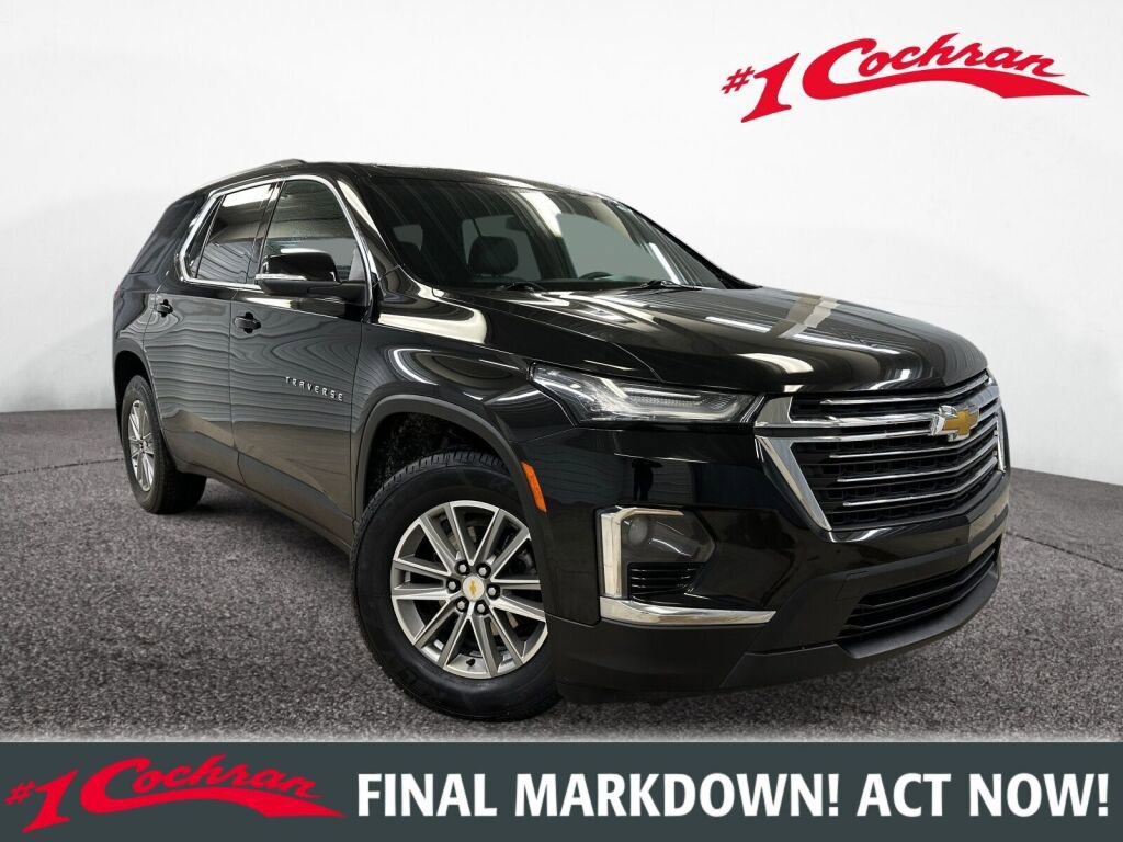 Certified 2023 Chevrolet Traverse LT w/ LPO, Floor Liner Package