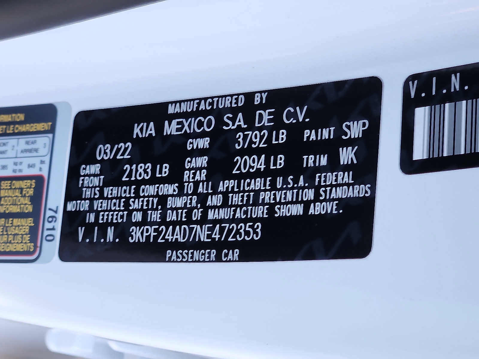 Used 2022 Kia Forte LXS w/ LXS Technology Package FWD image 25