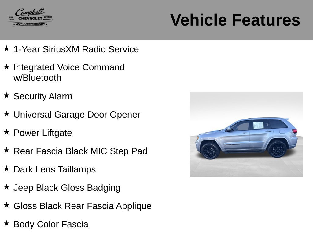 Used 2018 Jeep Grand Cherokee Altitude AWD/4WD image 26