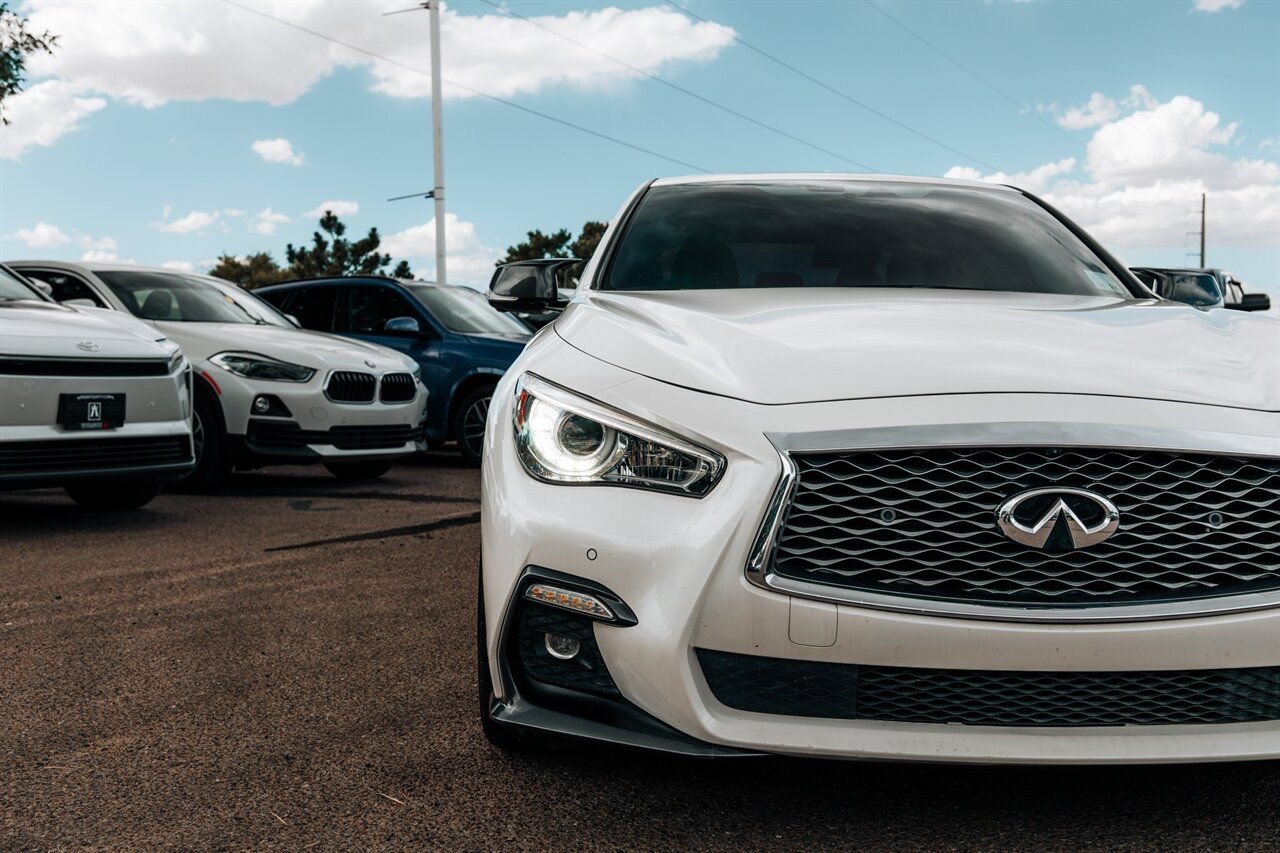 Used 2022 INFINITI Q50 Sensory w/ All Weather Package RWD image 9
