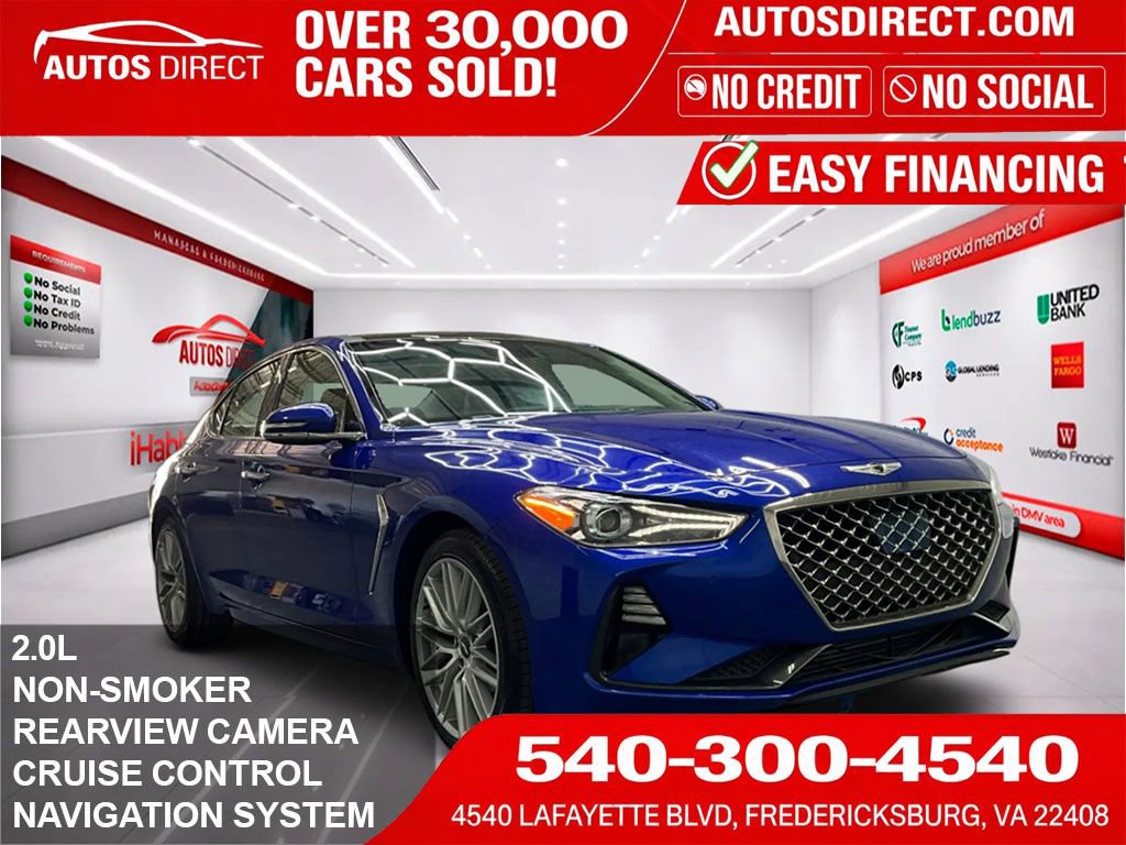 Used 2021 Genesis G70 2.0T w/ Elite Package AWD/4WD image 1