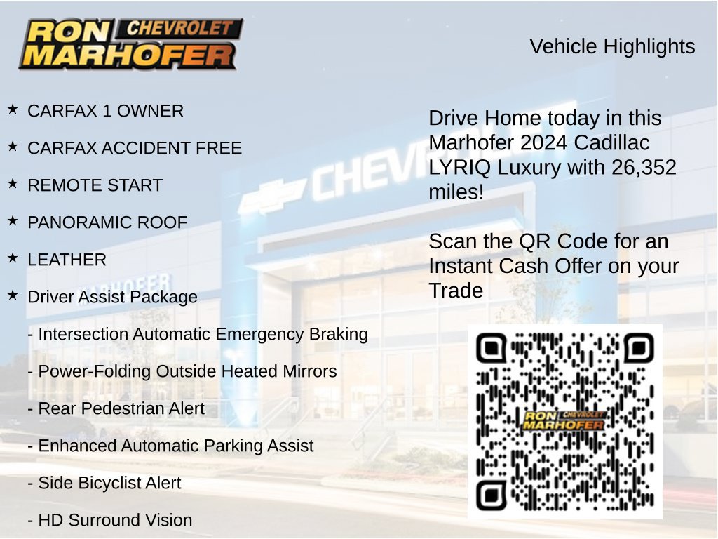 Used 2024 Cadillac Lyriq Luxury AWD/4WD image 14