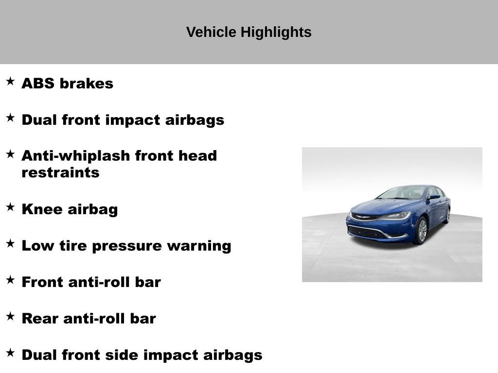 Used 2015 Chrysler 200 Limited w/ Convenience Group image 36