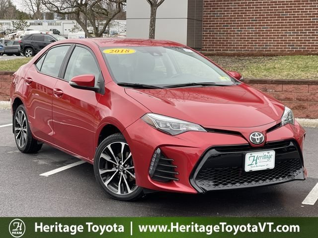 Certified 2018 Toyota Corolla SE FWD image 1